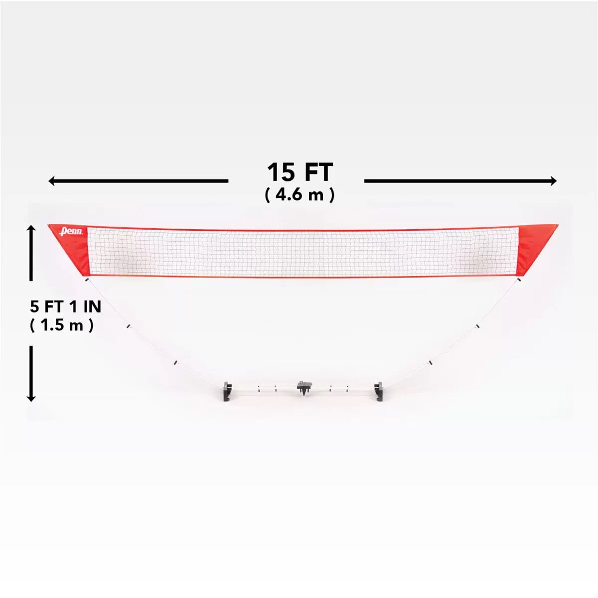 国内配送 PATRICK BADMINTON 2 PNK Penn Premium Easy Setup Badminton Set with 4 Rackets and 2