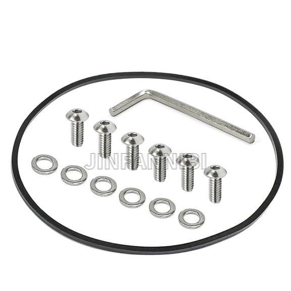 304 Stainless Steel Clutch Cover Bolt & Gasket Kit for Harley Sportster 883 1200