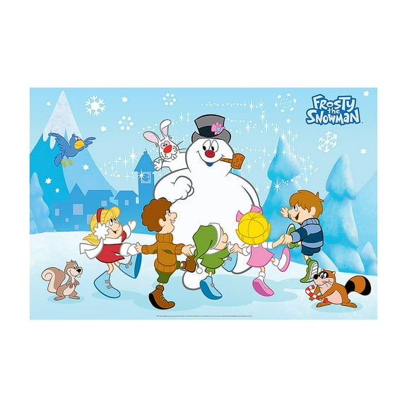 Frosty the Snowman & Friends Backdrop – 3 Pieces