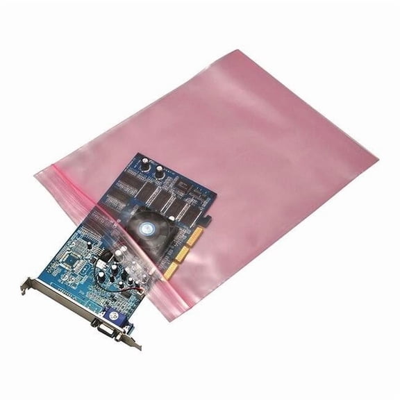 Manufacturer Varies Reclosable Poly Bag,Anti-Static,PK1000 5CXL4