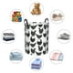 thumbnail image 4 of Fotbe Retro Rooster Cesto de Ropa con Asas, Cesto Impermeable de Gran Capacidad, Bolsa de Lavado para Dormitorio, Cesto de Ropa con Ruedas y Asas-Medium, 4 of 6