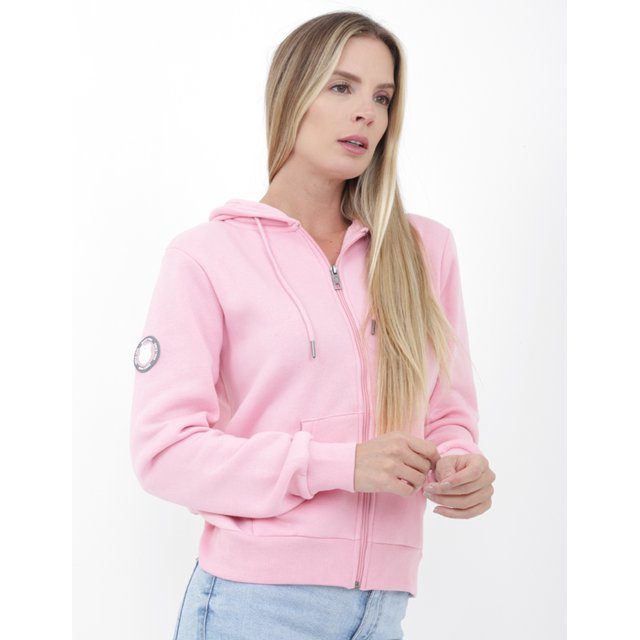 Sudadera Dama K-Swiss AWS66 Color Rosa