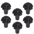 thumbnail image 2 of MasteelfCA 6 Pcs Housses Antidérapantes pour Bâtons de Randonnée Manchons TPR d'Extérieur Coussinets Ronds en Canne (Noir), 2 of 8