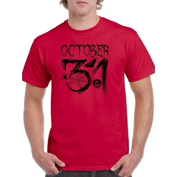 October 31. Halloween T-Shirt Men -Image by Shutterstock, Male x-Large