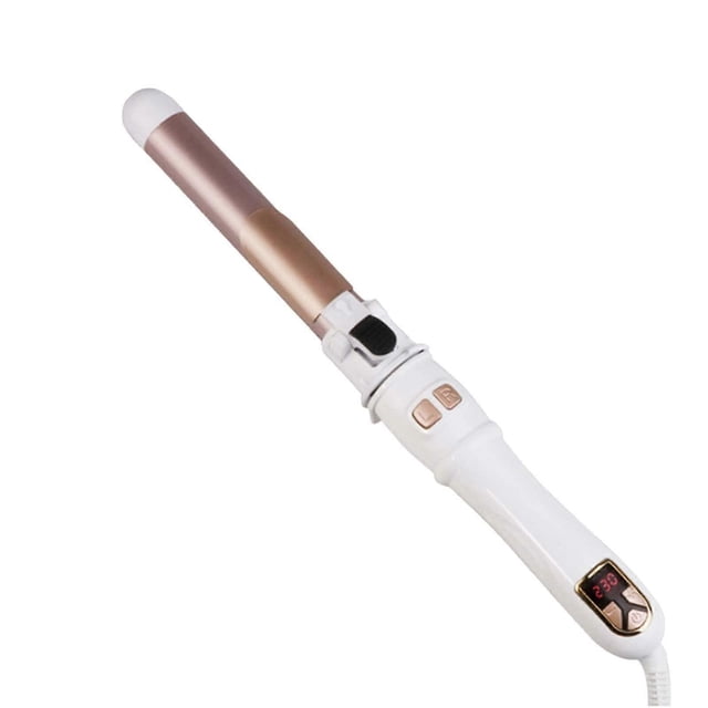 Rizador de pelo automático giratorio con calentamiento instantáneo en 30 segundos, rizador profesional automático, tamaño único.