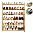 thumbnail image 1 of Zapatera Organizador de Bambú en Plano 6 Niveles para Almacenamiento de Zapatos, 1 of 5