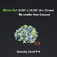 thumbnail image 3 of AU1480MA Professional Grade 14-Sheet Micro-Cut Paper and CD/Credit Card Shredder/ 30 Minutes Continuous Run Time, White/Gray, 3 of 5