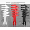 thumbnail image 2 of facefd Peignes Coiffants pour Hommes Pompadour Grand Fourche Peigne Rétro Tête d'Huile Blanc, 2 of 8