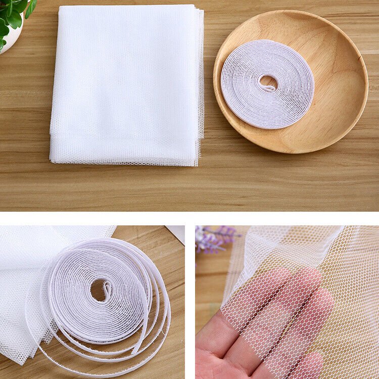 ADEPTNA Pack of 3 Window Super Fine Fly Mesh Screen Mosquito Bug Insect