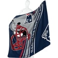thumbnail image 4 of The Northwest Group New England Patriots 60'' x 80'' Slant Raschel Throw Blanket, 4 of 5