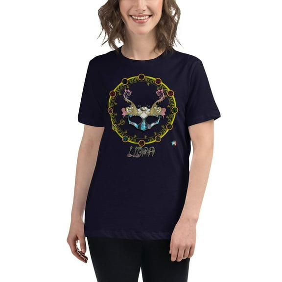 Zodiac Goddess Libra Women's graphic t-shirt
