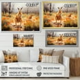 thumbnail image 4 of Designart "Roaming The Kangaroo Path In Australia" Animals Kangaroo Floater Framed Canvas Wall Art, 4 of 5
