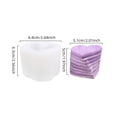 thumbnail image 2 of Hearth & Gear Cœur 3D Silicone Cœur Cuisson Résine Bougie Silicone Texture Transparente Bougie Silicone Saint-Valentin Fondant de Cire Silicone Petits Moules Ronds de Cuisson Antiadhésifs Chocolat Fondant compatible, 2 of 4