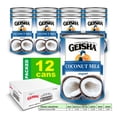 thumbnail image 5 of GEISHA Coconut Milk 13.5 FL OZ. (Pack of 12), Original Coconut milk | No Trans Fat － No Sugar Added － Gluten Free－Dairy Alternative Coffee Creamer－Made in Thailand, 5 of 5