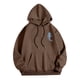 thumbnail image 4 of MHFRRA Sudadera con Capucha Gráfica para Mayor Estilo y Comodidad Marrón, 4 of 5