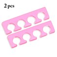 thumbnail image 2 of 1 Pair Toe Separator Reusable Washable Silicone Toenail Divider Finger Separator, 2 of 5