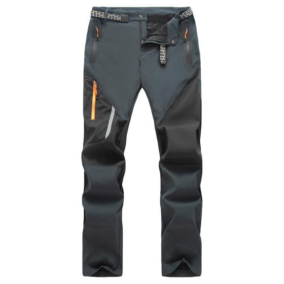 Men Climb Mountains Pants Quick Dry Waterproof Outdoor Sweatpants With Multi-Pockets Athletic Hiking Pants Joggers