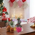 thumbnail image 4 of Cheapark Mini Christmas Tree Ornaments Set Miniature Holiday Scene Decoration, 4 of 6
