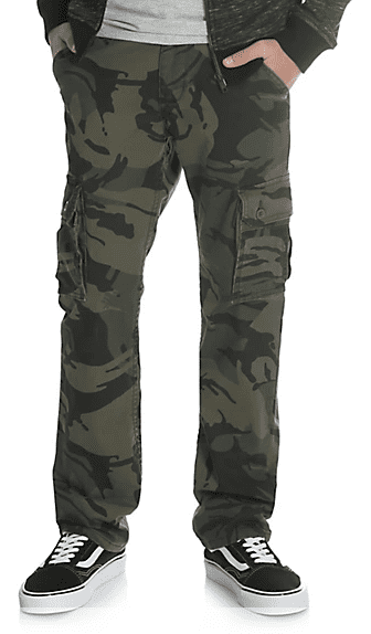 boys husky camo pants