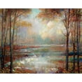 thumbnail image 2 of Manning, Ruane 24x20 Gold Ornate Wood Framed with Double Matting Museum Art Print Titled - Magical Spring, 2 of 4