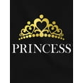 thumbnail image 2 of Tstars Girls Birthday Gift for Girl Shirts Princess Crown Gift for Daughter Little Girl Graphic Print Tee B Day Birthday Party Gift Toddler Hoodie, 2 of 5