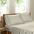 thumbnail image 1 of GDC-GameDevCo 37236 Egyptian Comfort Sateen Sheet Set, Ivory - Queen, 1 of 1