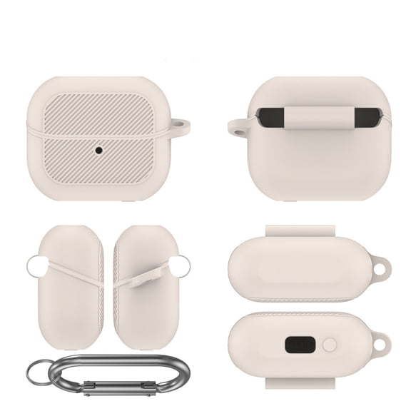Earphone Protector for Samsung Galaxy Buds 3 /Pro/3/Galaxy 3 pro Wireless Earbuds Case, Shockproof Cover Case with Carabiner,Silicone Protective Case Headphone Accessories