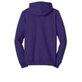 thumbnail image 6 of District Juniors The Concert Fleece Full Zip Hoodie-4XL (Purple), 6 of 6
