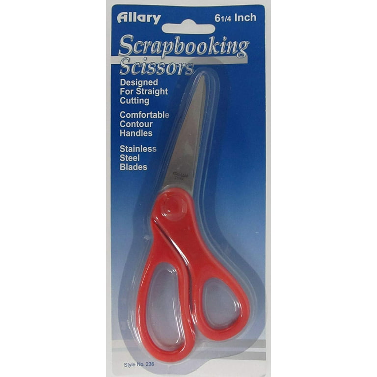 6.25 Inch Scrapbook Scissors 