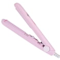 thumbnail image 2 of 2 in 1 Mini Hair Straightener Hair Flat Iron Ceramic Tourmaline Plate Beauty Flat Iron Heating Curler, Pink, 2 of 10