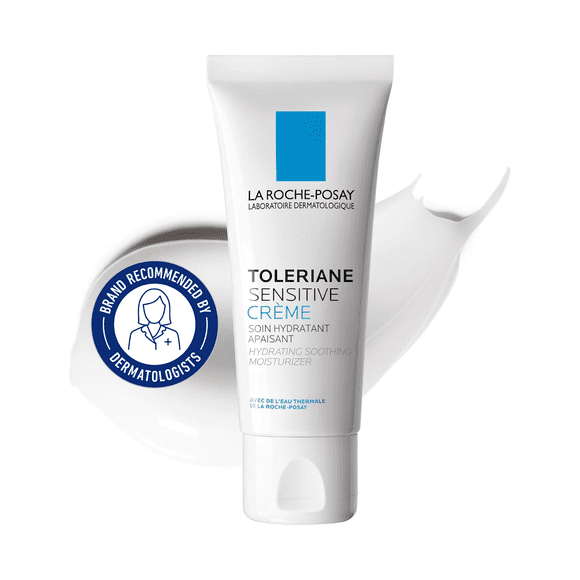 La Roche-Posay Toleriane Sensitive Face Moisturizer, Daily Cream with Niacinamide for Sensitive Skin, 40mL