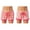 Coral Plaid - Coral Solid (Pack of 2), variant on Just Love Womans Pajamas Shorts - PJs - Sleepwear (Pack of 2) (Tie Dye Group 8, Large)