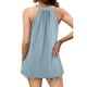 thumbnail image 3 of Camiseta sin mangas con cuello halter, camiseta sin mangas para mujer, camiseta sin mangas con cuello alto, diseño de próxima generación, 3 of 6