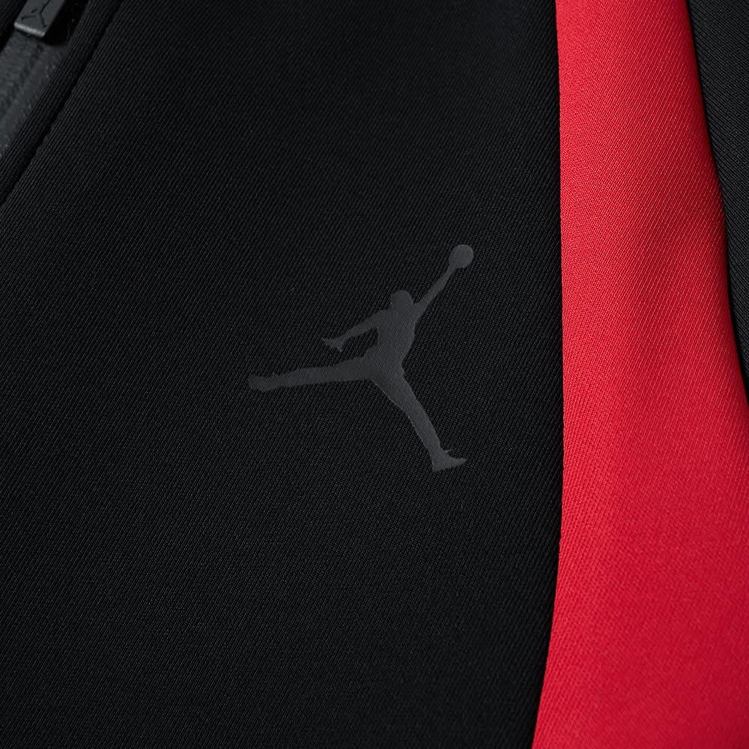 Flight Tech Jacket Black-Gym Red 