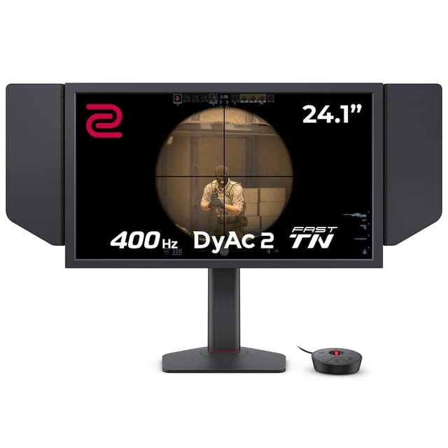 Monitor BenQ Zowie 400Hz con Respuesta de 1 Ms para Esports 24.1"