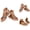 Beige, variant on Platform Wedge Sandals for Women 2026 Summer Trendy Rhinestone Espadrille Open Toe Slingback Boho Beach Sandals