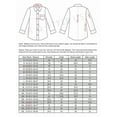 thumbnail image 2 of G-Style USA Men's Regular Fit Long Sleeve Solid Color Dress Shirts - Aqua - Small - 15-15.5 - 30-31, 2 of 2