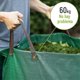 thumbnail image 5 of Saco De Jardín Con Capacidad De 500 Litros - Paquete De 2 I Saco De Basura De Jardín Fuerte De 150g/m Con Fondo Doble Reforzado I Plegable Con 4 H Extra Fuertes kaili Sencillez, 5 of 5