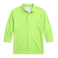 thumbnail image 5 of DJDLJWCJ Boys 3/4 Sleeve polo Shirt Kids Solid Color Quick Dry Breathable Collared polo Casual School Uniform Tops Mint Green Size 3T, 5 of 8