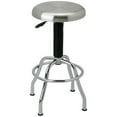 thumbnail image 6 of Seville Classics Stainless Steel Pneumatic Work Stool for Garage, 6 of 8