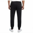 thumbnail image 2 of Hurley Mens Fleece Jogger Black XL Dual Side Pockets Adj Drawstring Slim Fit, 2 of 4