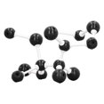 thumbnail image 1 of Modelo De Estructura Cristalina Molecular, Mano De Obra Fina Plástico Modelo Molecular De Alto Brillo Para Estudiantes Para Estudio, 1 of 7