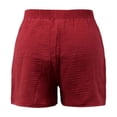 thumbnail image 3 of Ropa Playa Ocean Pacific para Mujer Short Elástico Cintura Rojo Talla CH, 3 of 4