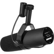 Shure SM7B Vocal Microphone with Cloud Microphones Cloudlifter CL-1 Mic Activator and Extra 10 XLR Cable Bundle