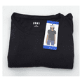 thumbnail image 2 of DKNY Women's Short Sleeve Crew Neck Organic Cotton Tee, Black, L, 2 of 2