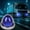Blue, variant on Gallickan Glass Plastic Watermelon LED Garden Light, Watermelon Shape Side Marker Light for Patio Yard Truck Boat, Green 9.4cm