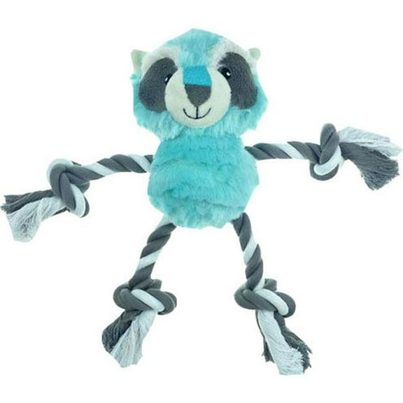 Pet Park Boulevard US2261 13 Tuggers Raccoon Dog Toy - Case of 24
