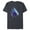 Navy Heather, variant on Marvel Ant-Man and the Wasp: Quantumania Kang Quantum Streak - Short Sleeve Blended T-Shirt for Adults - Customized-Navy Heather