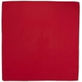 thumbnail image 3 of LA Linen 10-Pack Cloth Napkins, Washable Reusable Polyester Poplin Table Napkins, 18 by 18-Inch, Cranberry, 3 of 5