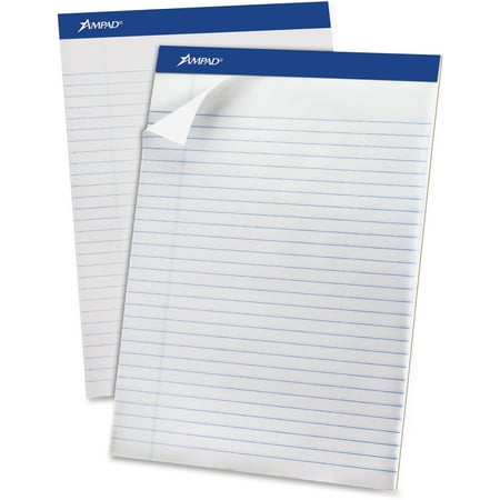 Ampad Legal Pad - Ampad, TOP20170, Legal Ruled Recycled Writing Pads, 1 Dozen